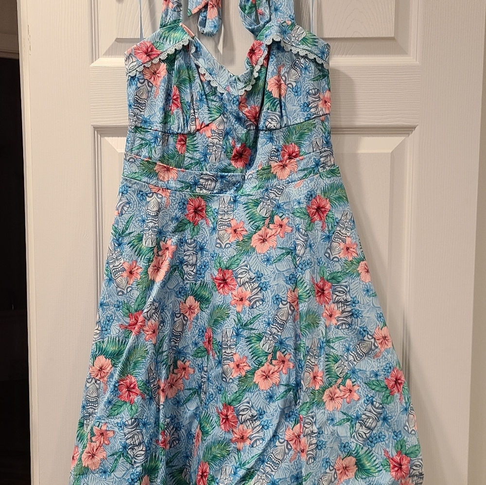 Hot Topic Tiki Dress Large